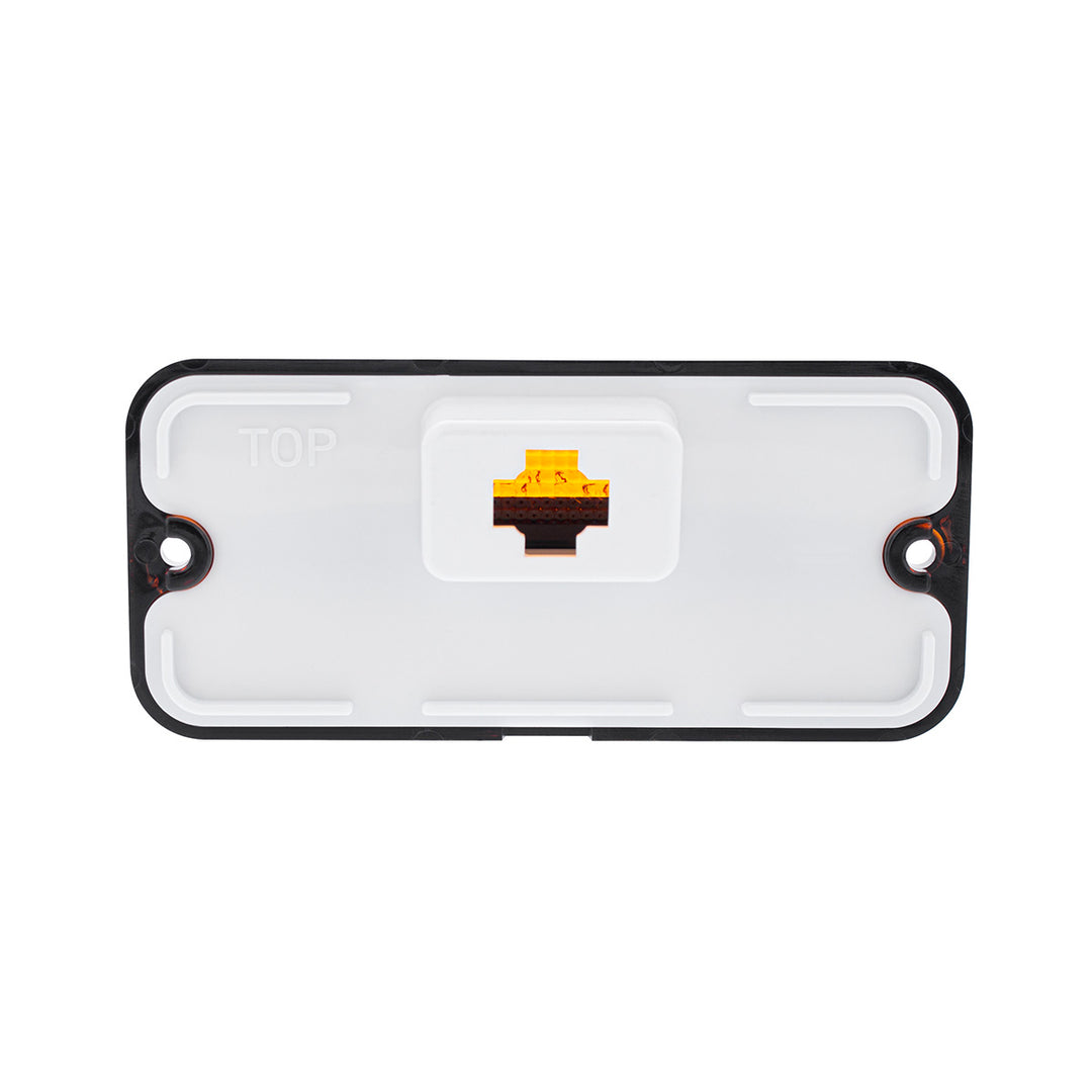 Deluxe Side Marker Light With Stainless Steel Trim For 1968-1972 Chevrolet &amp; GMC Truck-Amber Lens - View 7
