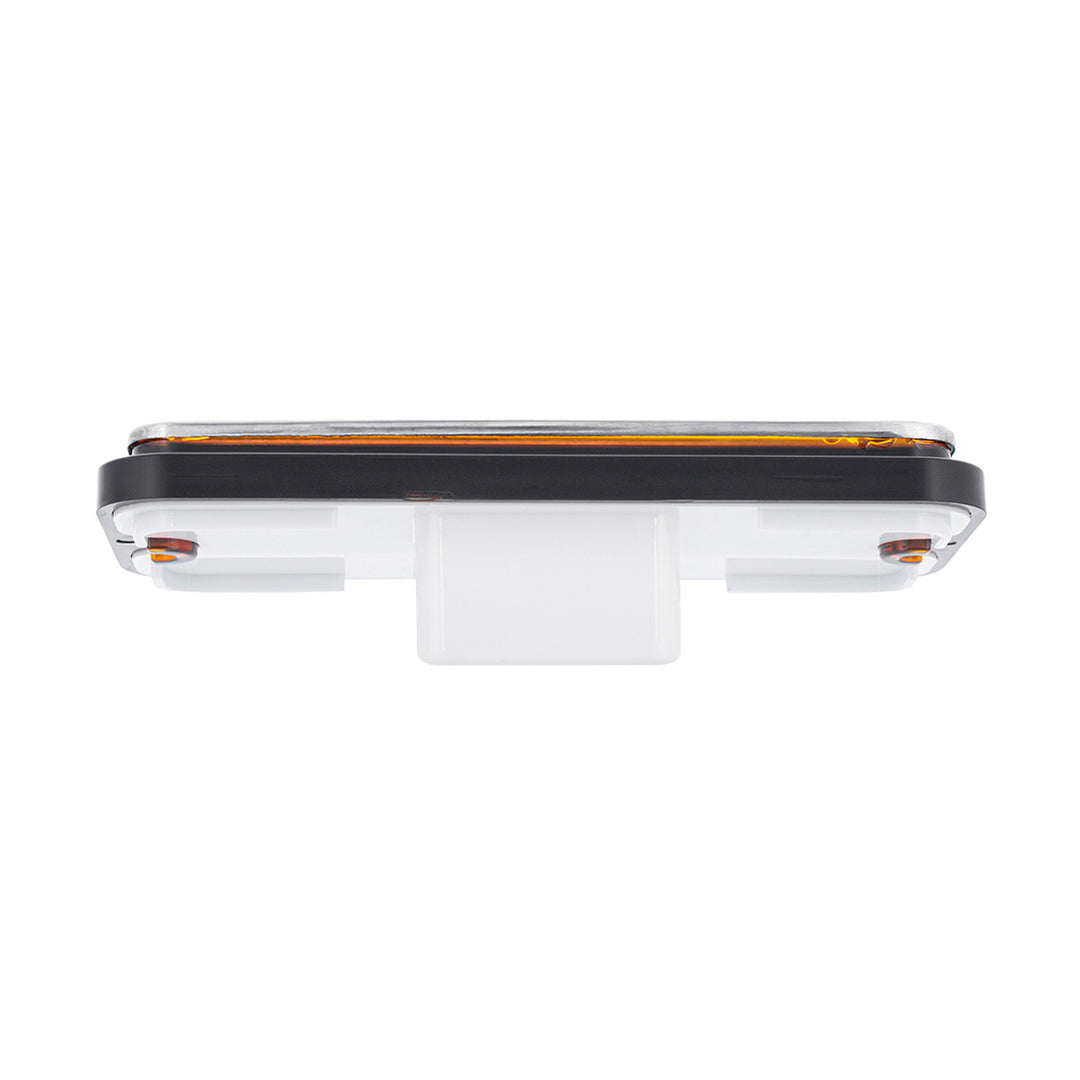 Deluxe Side Marker Light With Stainless Steel Trim For 1968-1972 Chevrolet &amp; GMC Truck-Amber Lens - View 8