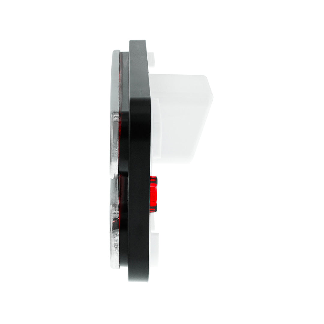Deluxe Side Marker Light With Stainless Steel Trim For 1968-1972 Chevrolet &amp; GMC Truck-Red Lens - View 4