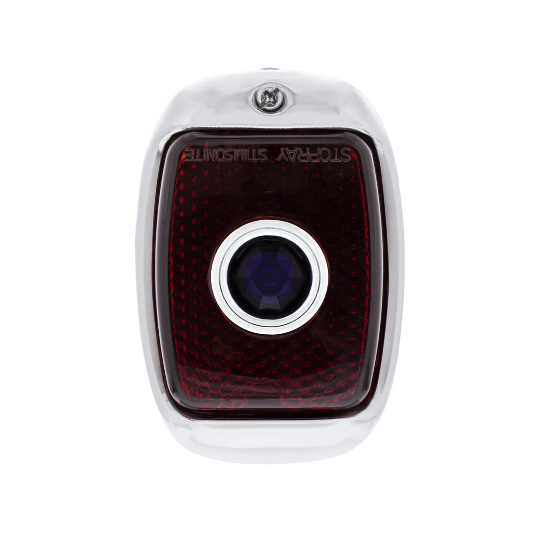 Tail Light Assembly With Black Housing &amp; Blue Dot For 1940-53 Chevy &amp; GMC Truck - L/H - View 2
