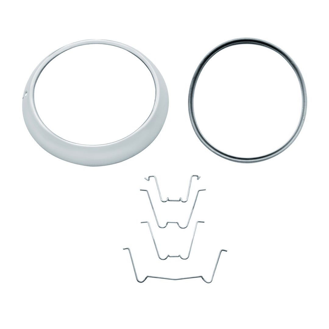 Headlight Rim Kit With Gaskets And Clips For 1947-54 Chevy Truck - View 1