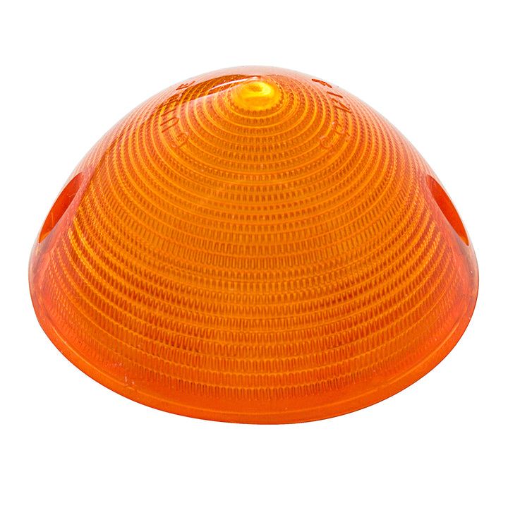 Plastic Parking Light Lens For 1955-57 Chevy Truck, Amber - View 1