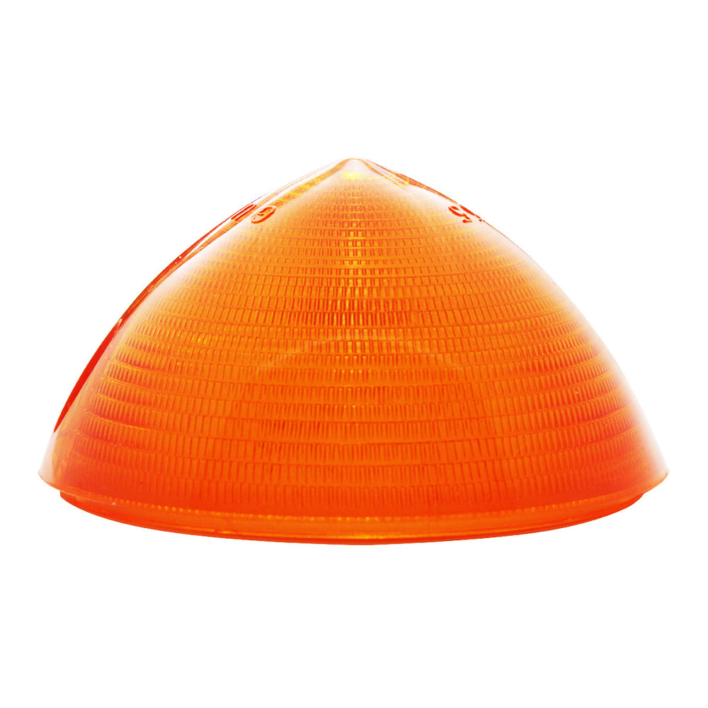 Plastic Parking Light Lens For 1955-57 Chevy Truck, Amber - View 2