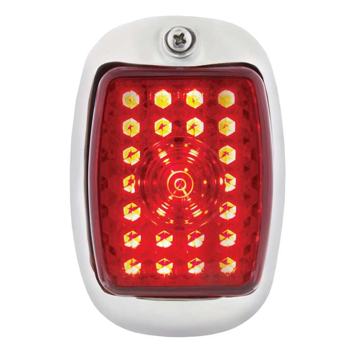 27 LED Tail Light Assembly With 6 LED LP Light &amp; Black Housing For 1940-53 Chevy &amp; GMC Truck - L/H - View 1
