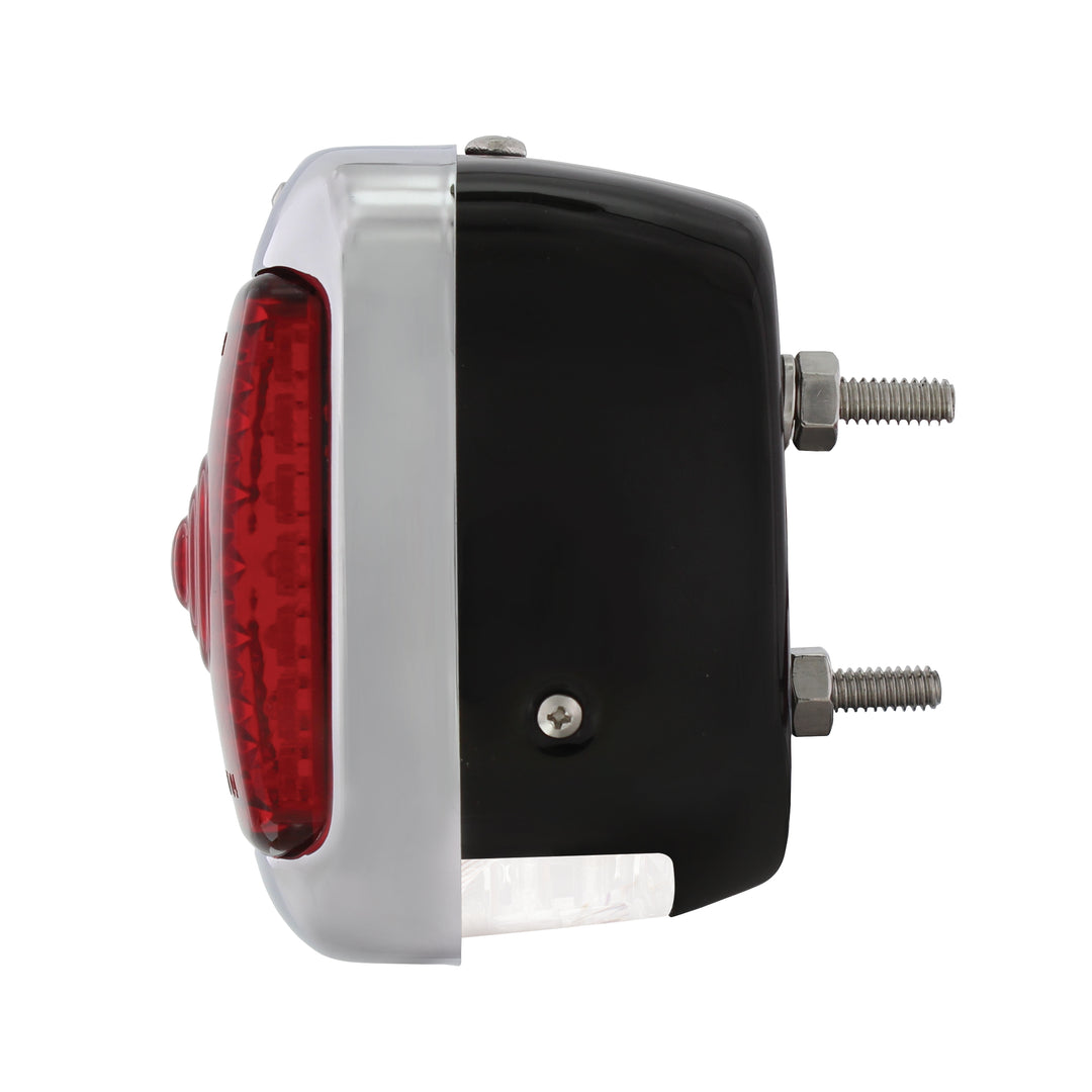 27 LED Tail Light Assembly With 6 LED LP Light &amp; Black Housing For 1940-53 Chevy &amp; GMC Truck - L/H - View 4