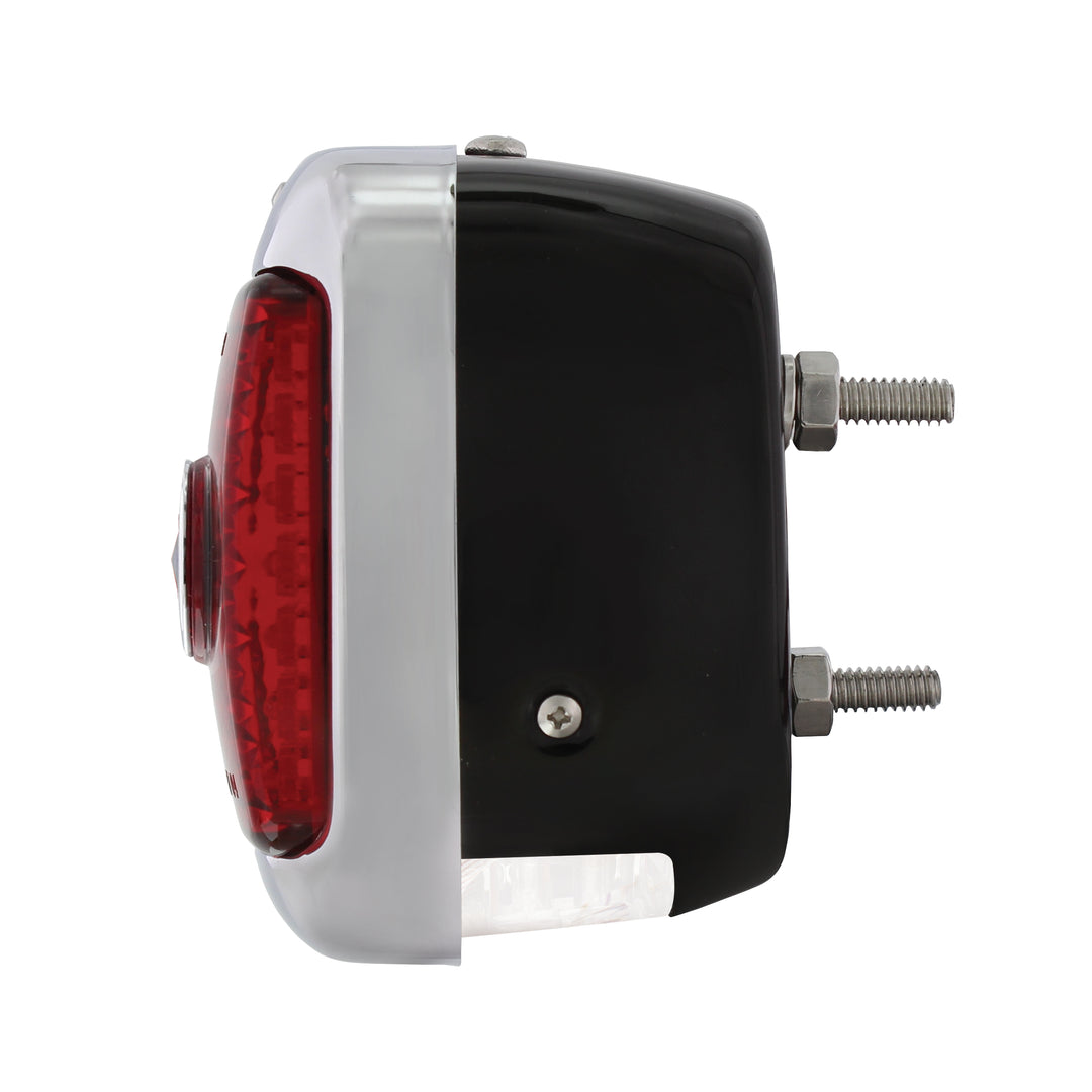 23 LED Tail Light Assembly With 6 LED LP Light, Black Housing, &amp; Blue Dot For 1940-53 Chevy &amp; GMC Truck - L/H - View 4
