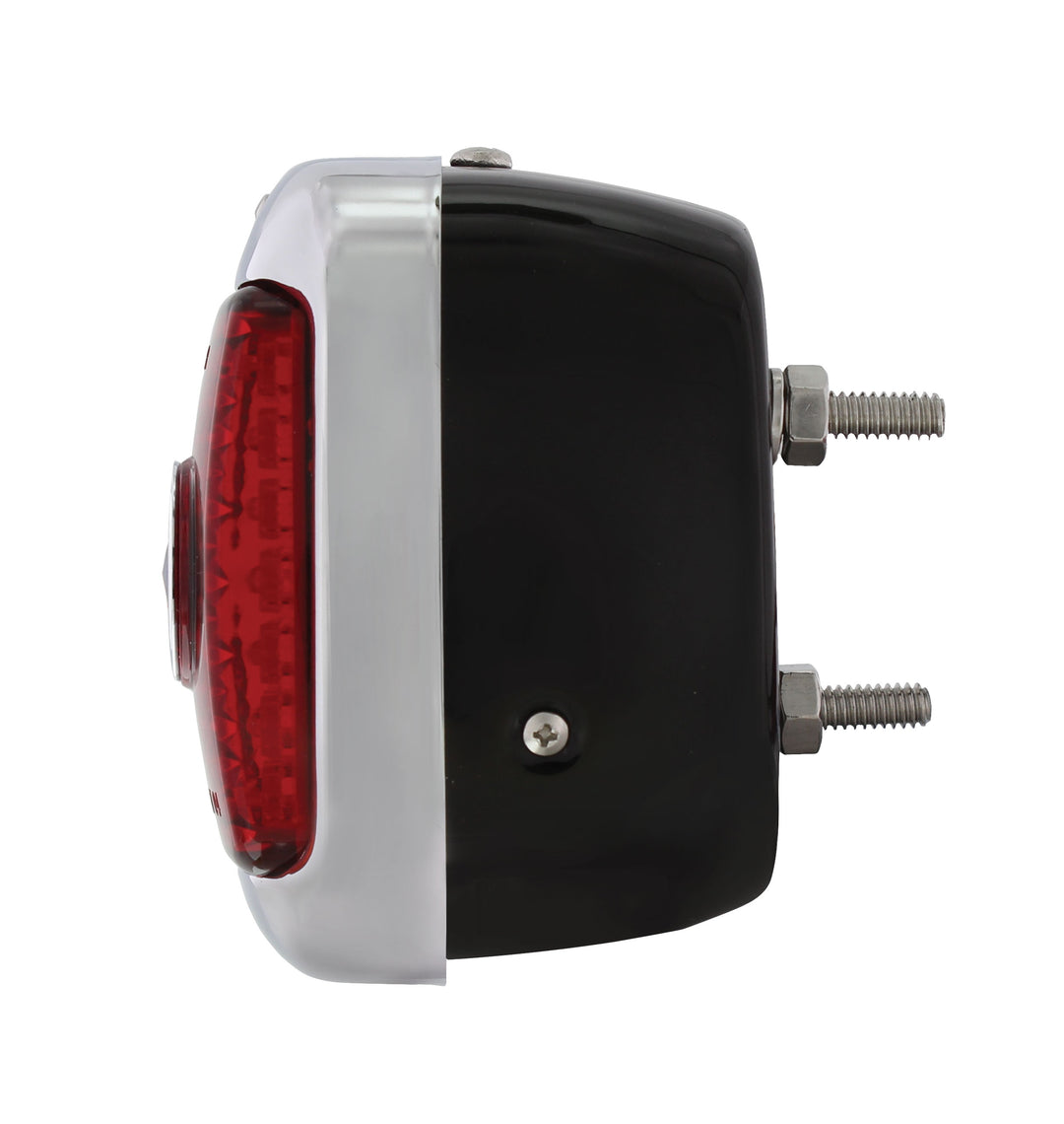 23 LED Tail Light Assembly With Black Housing &amp; Blue Dot For 1940-53 Chevy &amp; GMC Truck - R/H - View 4