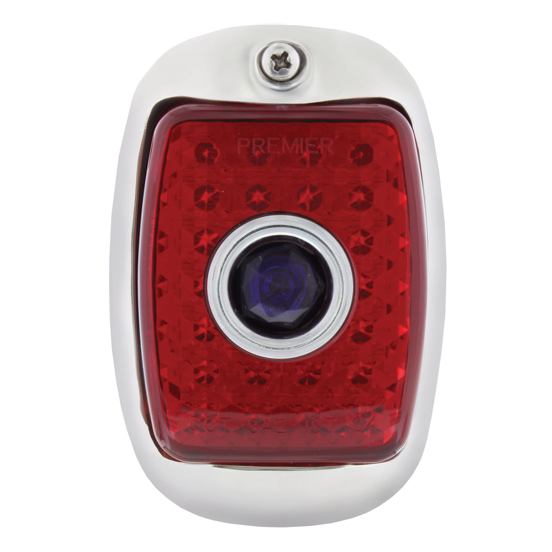 23 LED Tail Light Assembly With Black Housing &amp; Blue Dot For 1940-53 Chevy &amp; GMC Truck - R/H - View 6