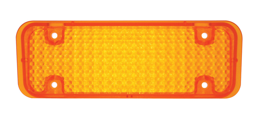 Parking Light Lens For 1971-72 Chevy Truck, Amber - View 1