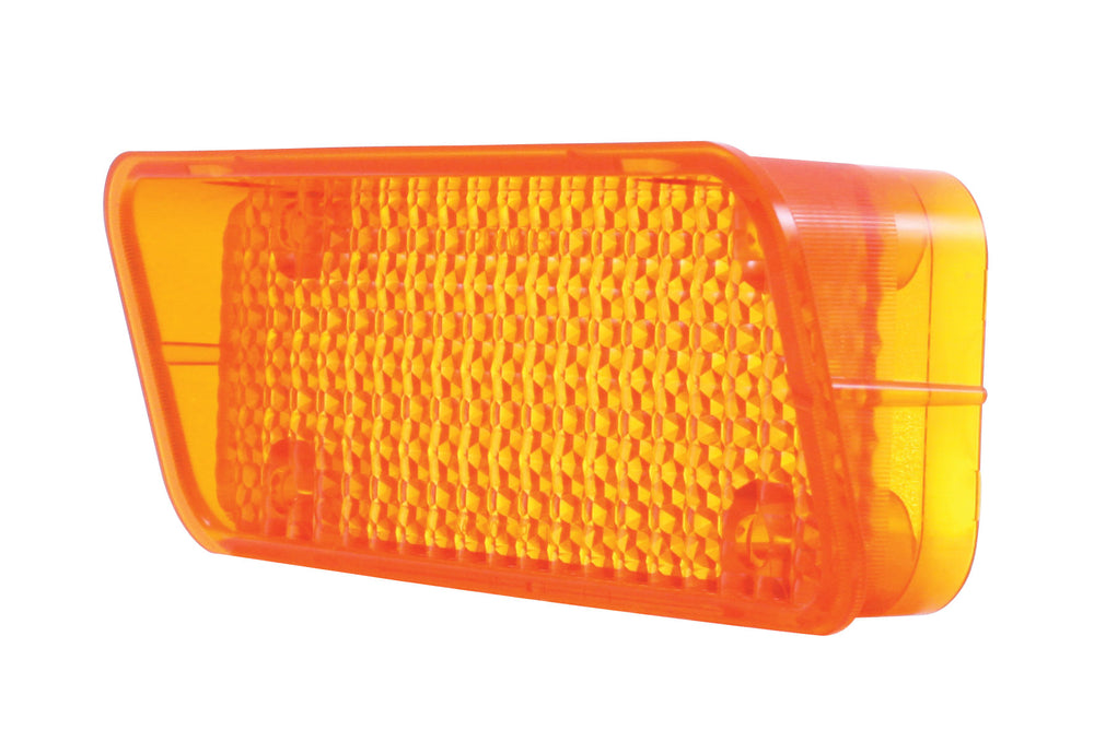 Parking Light Lens For 1971-72 Chevy Truck, Amber - View 2