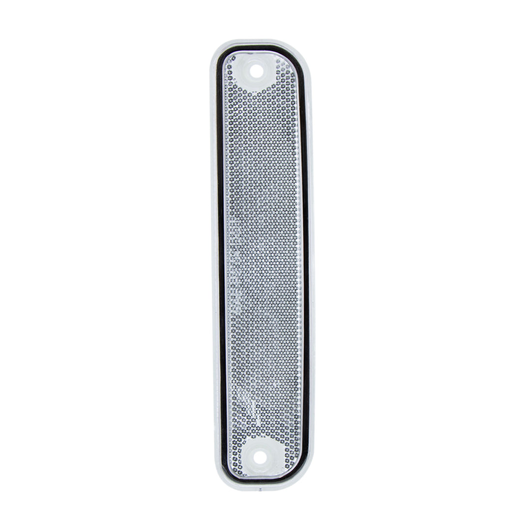 Side Marker Light With Stainless Steel Trim For 1973-80 Chevy Truck, Clear Lens - View 1