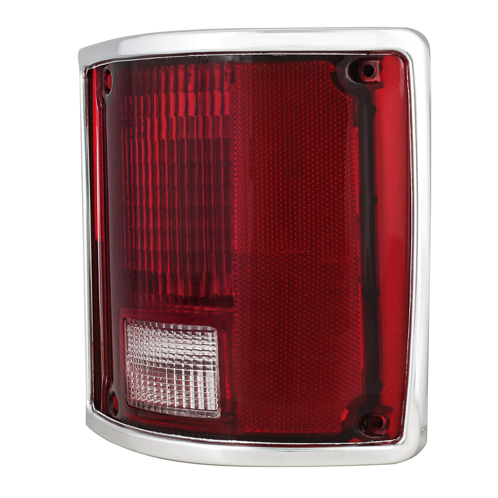 Tail Light Assembly With Anodized Aluminum Trim For 1973-87 Chevy & GMC Truck - R/H - View 2