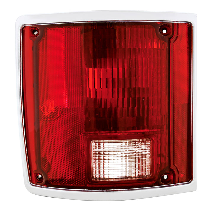 Tail Light Assembly With Anodized Aluminum Trim For 1973-87 Chevy &amp; GMC Truck - L/H - View 1