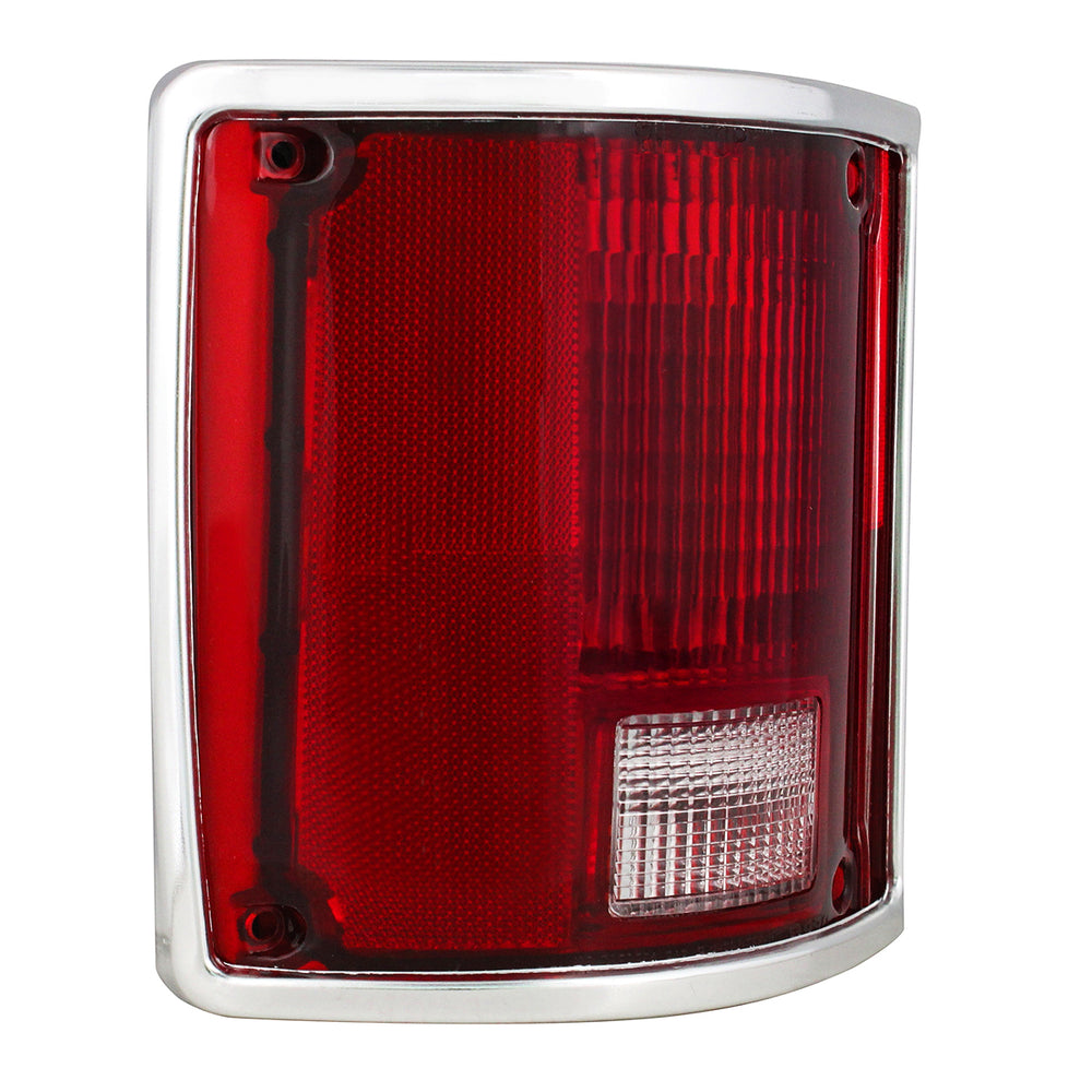 Tail Light Assembly With Anodized Aluminum Trim For 1973-87 Chevy & GMC Truck - L/H - View 2