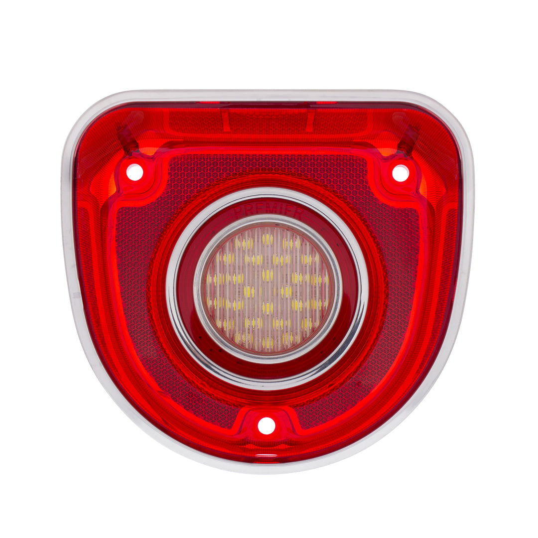 26 LED Backup Light With Stainless Steel Trim Rings For 1968 Chevrolet Caprice/Impala - View 2