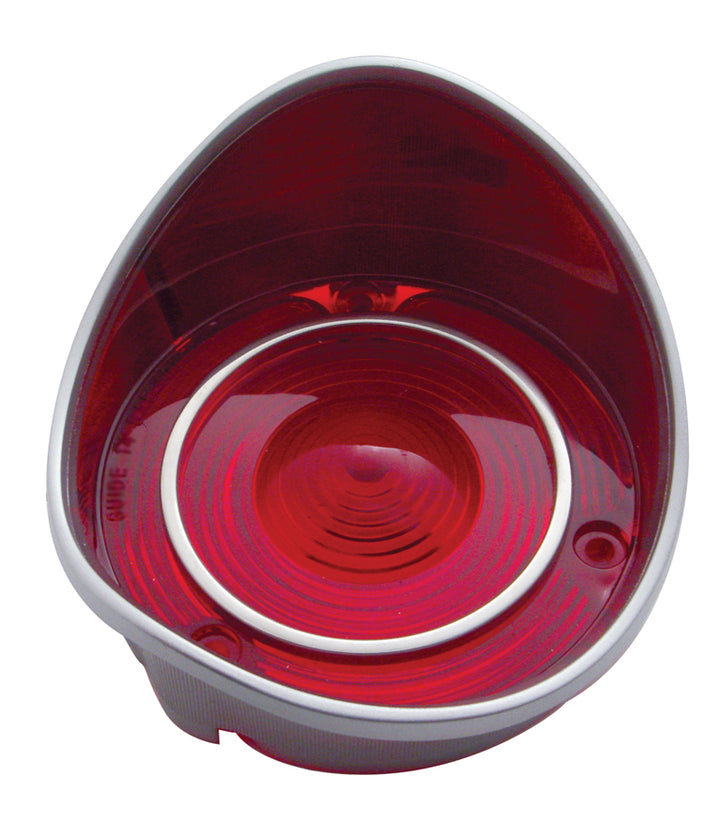 Tail Light Lens With Stainless Steel Trim For 1971 Chevy Malibu/Chevelle "SS" - L/H - View 2