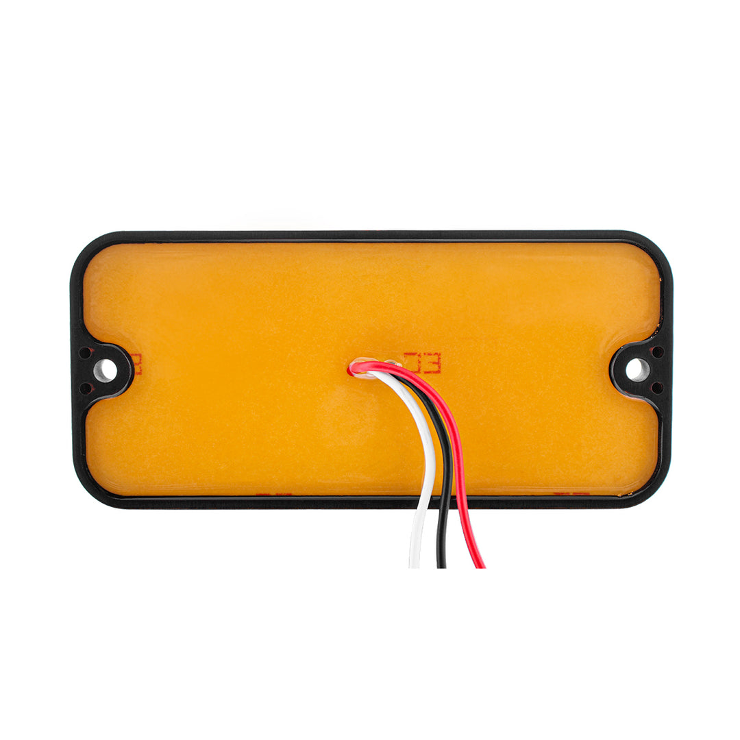 18 LED Side Marker Light With Stainless Steel Trim For 1968-1972 Chevrolet &amp; GMC Truck, Amber Lens - View 6