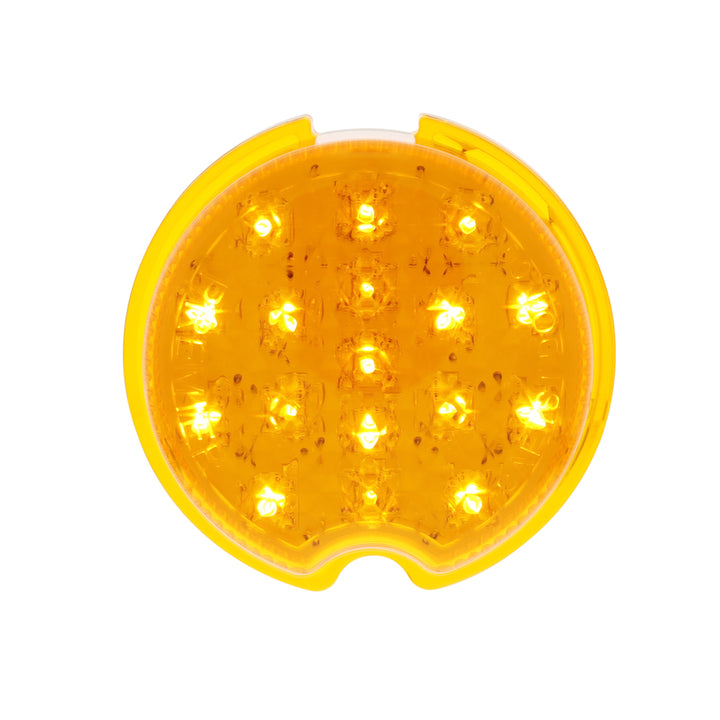 LED Parking Light For 1939 Chevy Passenger Car, Amber Lens - View 1