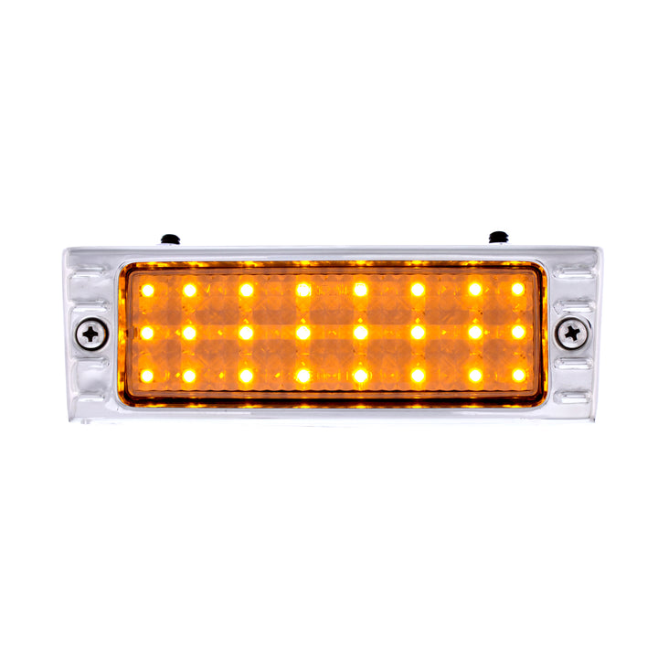 24 LED Parking Light Assembly With SS Bezel For 1947-53 Chevy Truck, Clear Lens - View 1