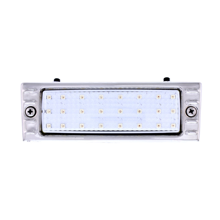 24 LED Parking Light Assembly With SS Bezel For 1947-53 Chevy Truck, Clear Lens - View 2