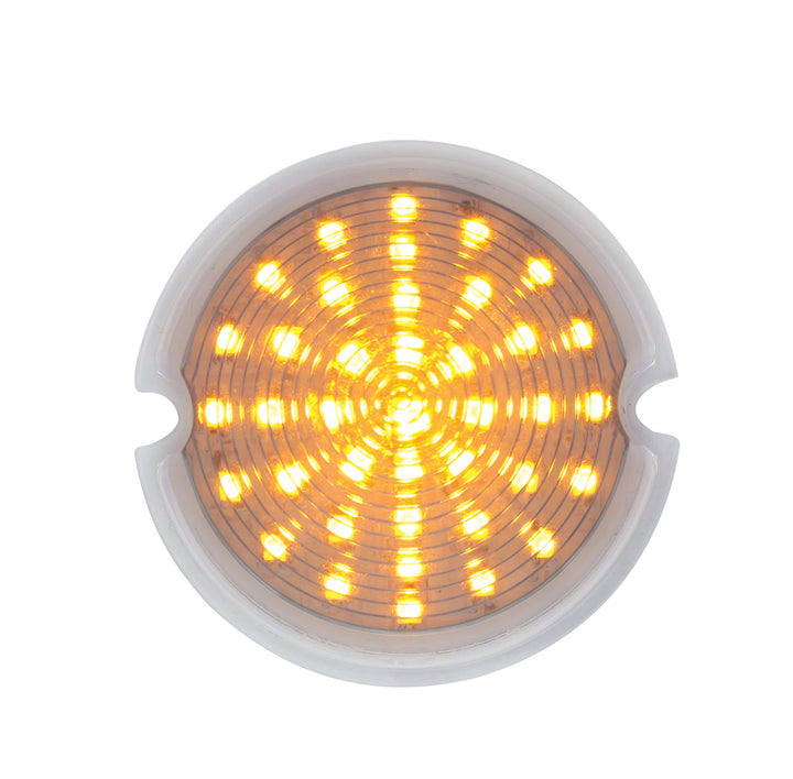 Amber LED Parking Light For 1951-53 GMC Truck, Clear Lens - View 1