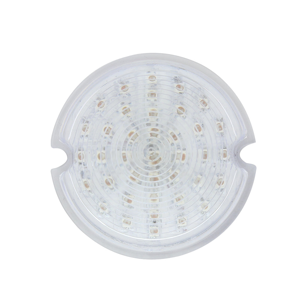 Amber LED Parking Light For 1951-53 GMC Truck, Clear Lens - View 2