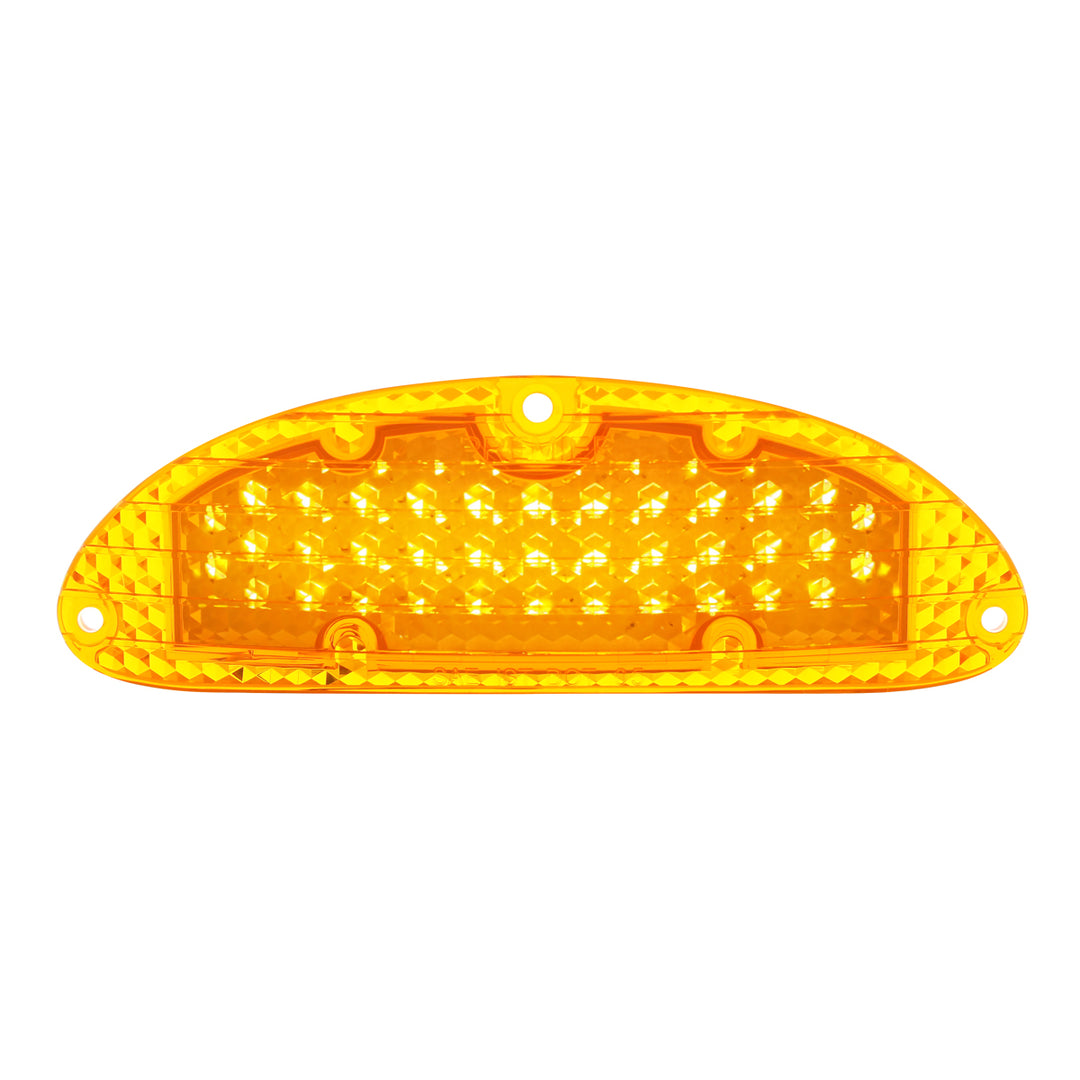 37 Amber LED Parking Light For 1955 Chevy Passenger Car, Amber Lens - View 1