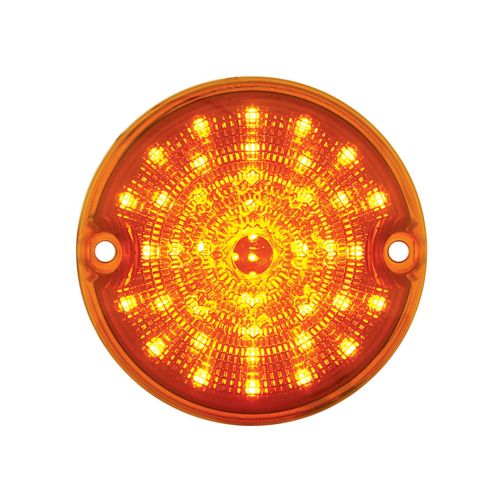 39 Amber LED Parking Light For 1955-57 Chevy Truck-Amber Lens - View 1