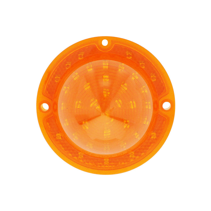 39 Amber LED Parking Light For 1958 Chevy Impala, Amber Lens - View 2