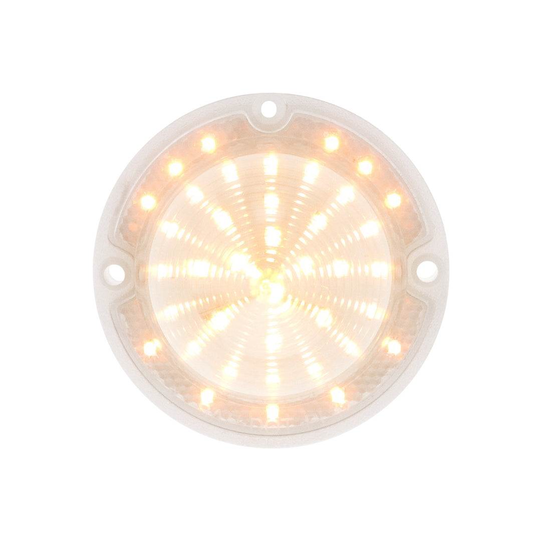 39 Amber LED Parking Light For 1958 Chevy Impala, Clear Lens - View 1