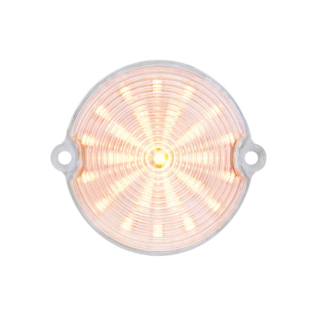 25 Amber LED 12V Front Parking Light For 1963-1967 Chevrolet Corvette-Clear Lens - View 1