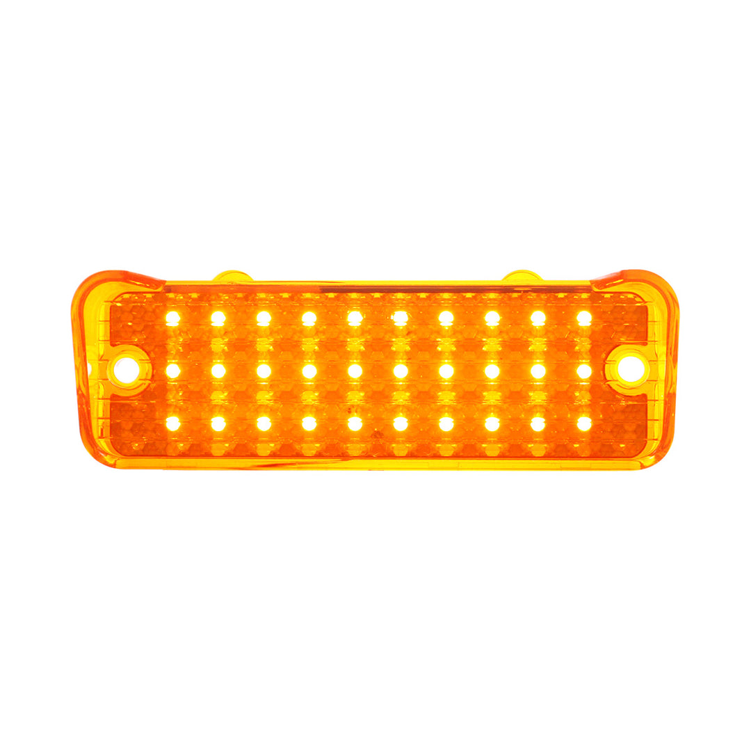 30 LED Parking Light For 1966 Chevy Impala, Amber Lens - View 1