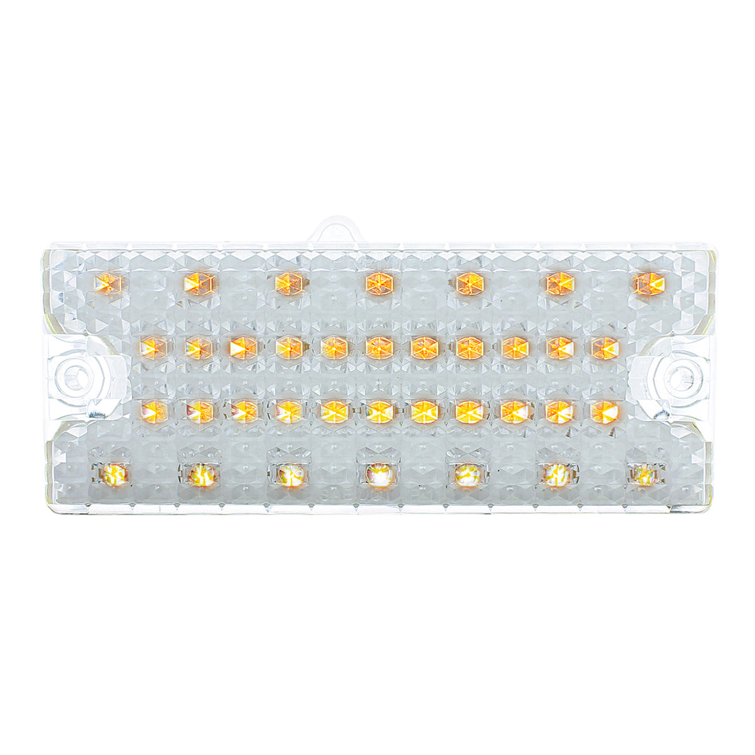 36 Amber LED Parking Light For 1969-70 Chevy Truck - L/H, Clear Lens - View 1