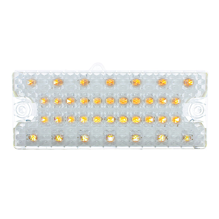 36 Amber LED Parking Light For 1969-70 Chevy Truck - L/H, Clear Lens - View 1
