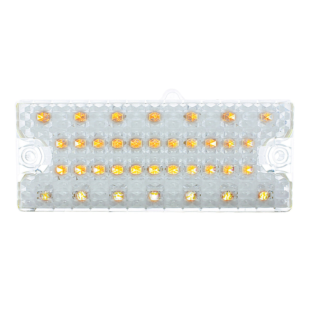 36 Amber LED Parking Light For 1969-70 Chevy Truck - R/H, Clear Lens - View 1