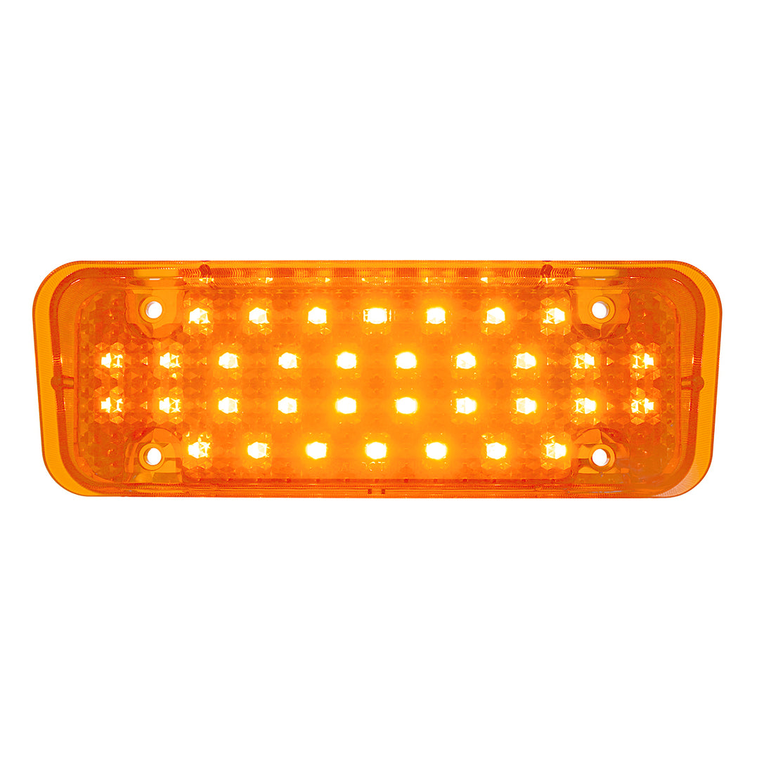 34 Amber LED Parking Light For 1971-1972 Chevrolet Truck, Amber Lens - View 1