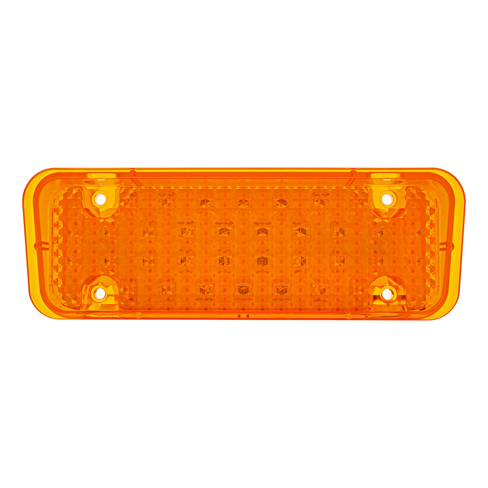 34 Amber LED Parking Light For 1971-1972 Chevrolet Truck, Amber Lens - View 2