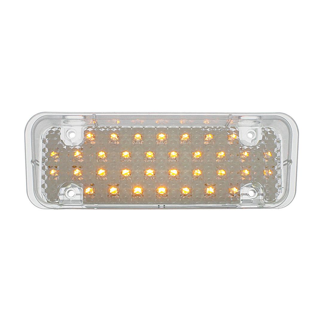 34 Amber LED Parking Light For 1971-1972 Chevrolet Truck, Clear Lens - View 1