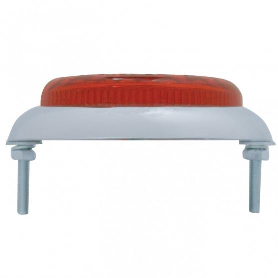 17 LED Vintage Style Round Tail Light With Flush Bezel For 1939 Chevy Passenger Car - View 2