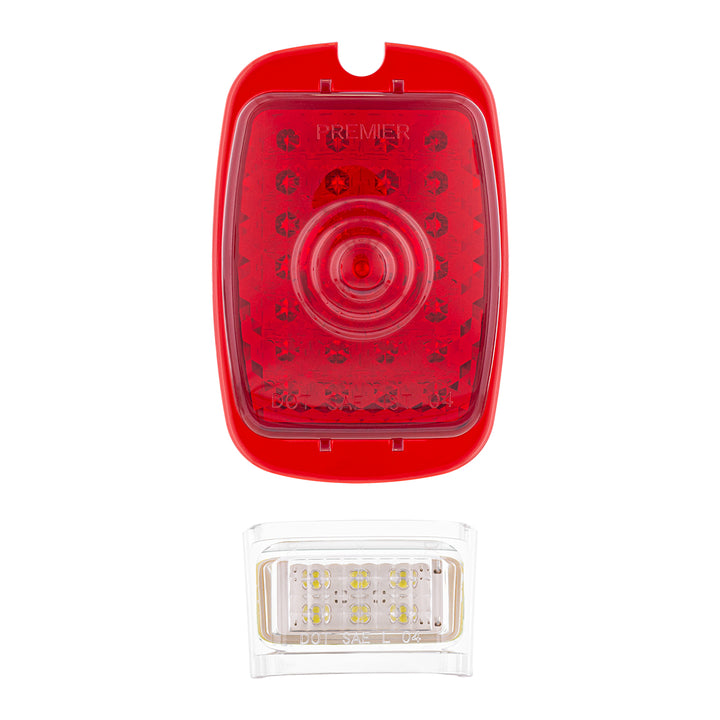 27 LED Tail Light With 6 LED LP Light For Chevy Passenger Car (1937-1938) &amp; Truck (1940-1953)- L/H - View 2