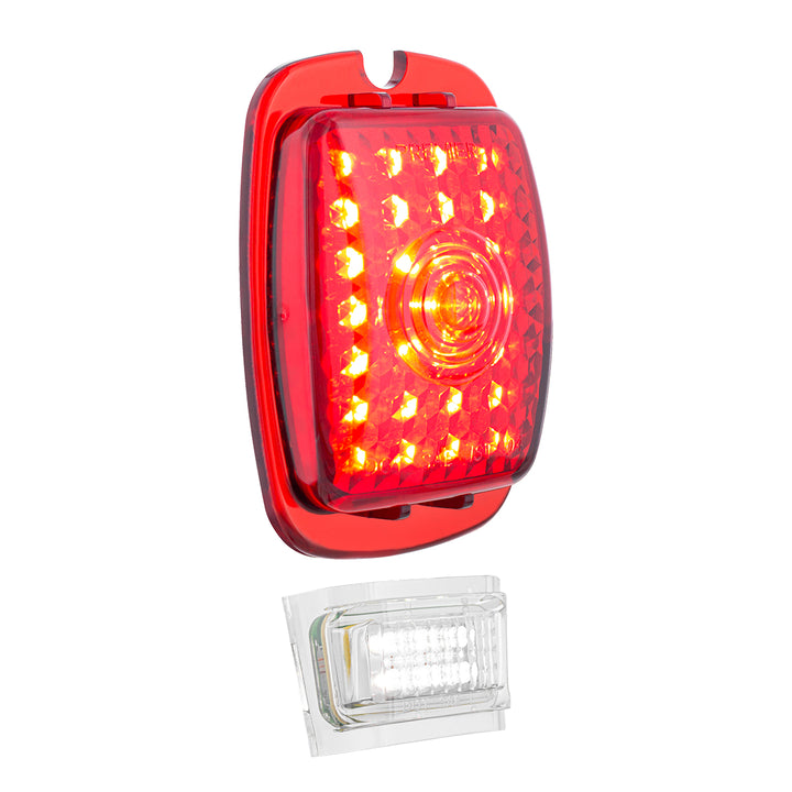 27 LED Tail Light With 6 LED LP Light For Chevy Passenger Car (1937-1938) &amp; Truck (1940-1953)- L/H - View 3