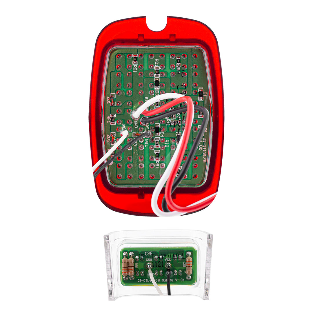 27 LED Tail Light With 6 LED LP Light For Chevy Passenger Car (1937-1938) &amp; Truck (1940-1953)- L/H - View 6