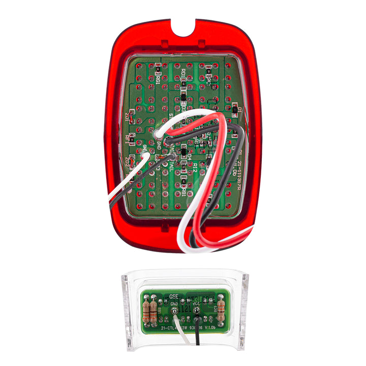 27 LED Tail Light With 6 LED LP Light For Chevy Passenger Car (1937-1938) &amp; Truck (1940-1953)- L/H - View 6