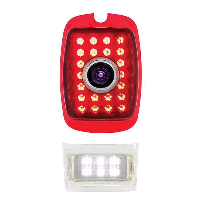 23 LED Tail Light With 6 LED LP Light &amp; Blue Dot For Chevy Car (1937-1938)&amp; Truck (1940-1953)- L/H - View 1