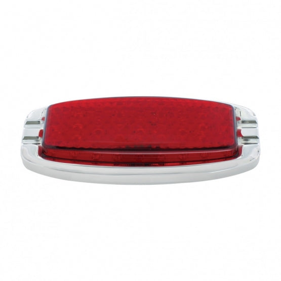 39 LED 1941-1948 Chevrolet Car Style Tail Light With Flush Mount Bezel, Red Lens - View 3