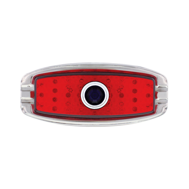 39 LED 1941-1948 Chevrolet Car Style Tail Light With Flush Mount Bezel, Red Lens With Blue Dot - View 2