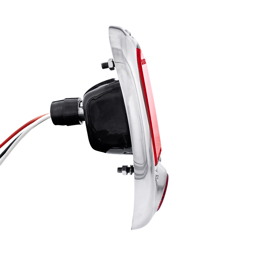 16 LED Tail Light With Stainless Steel Rim For 1949-50 Chevy Passenger Car - L/H - View 5