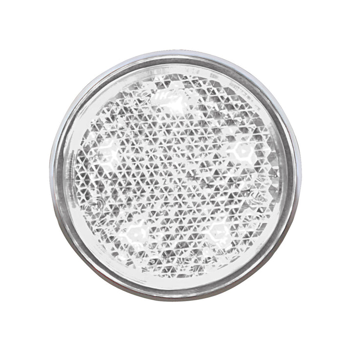 5 LED Tail Light Reflector For 1951-52 &amp; 1956 Chevy Passenger Car, White LED/Clear Lens - View 1