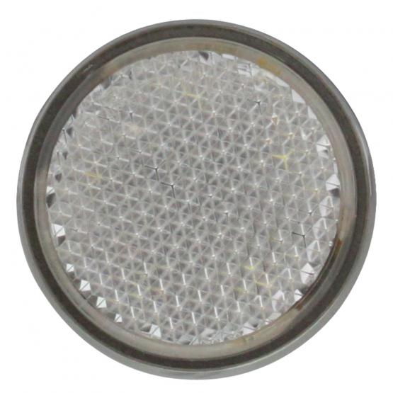 5 LED Tail Light Reflector For 1951-52 &amp; 1956 Chevy Passenger Car, White LED/Clear Lens - View 4