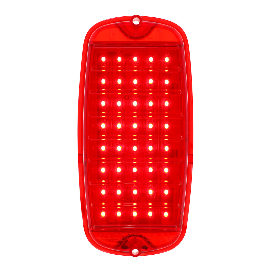 40 LED Tail Light For 1960-1966 Chevrolet &amp; GMC Fleetside Truck-Red Lens - View 1